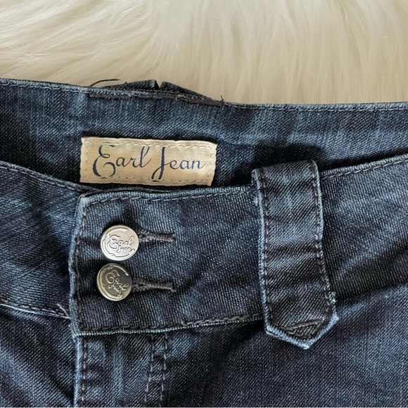 Earl Jeans Dark Wash BootCut Mid-Rise Denim Jeans 6 - Picture 4 of 6